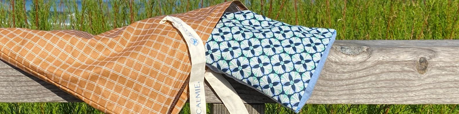 bouillotte tour de cou et sac de stockage au froid